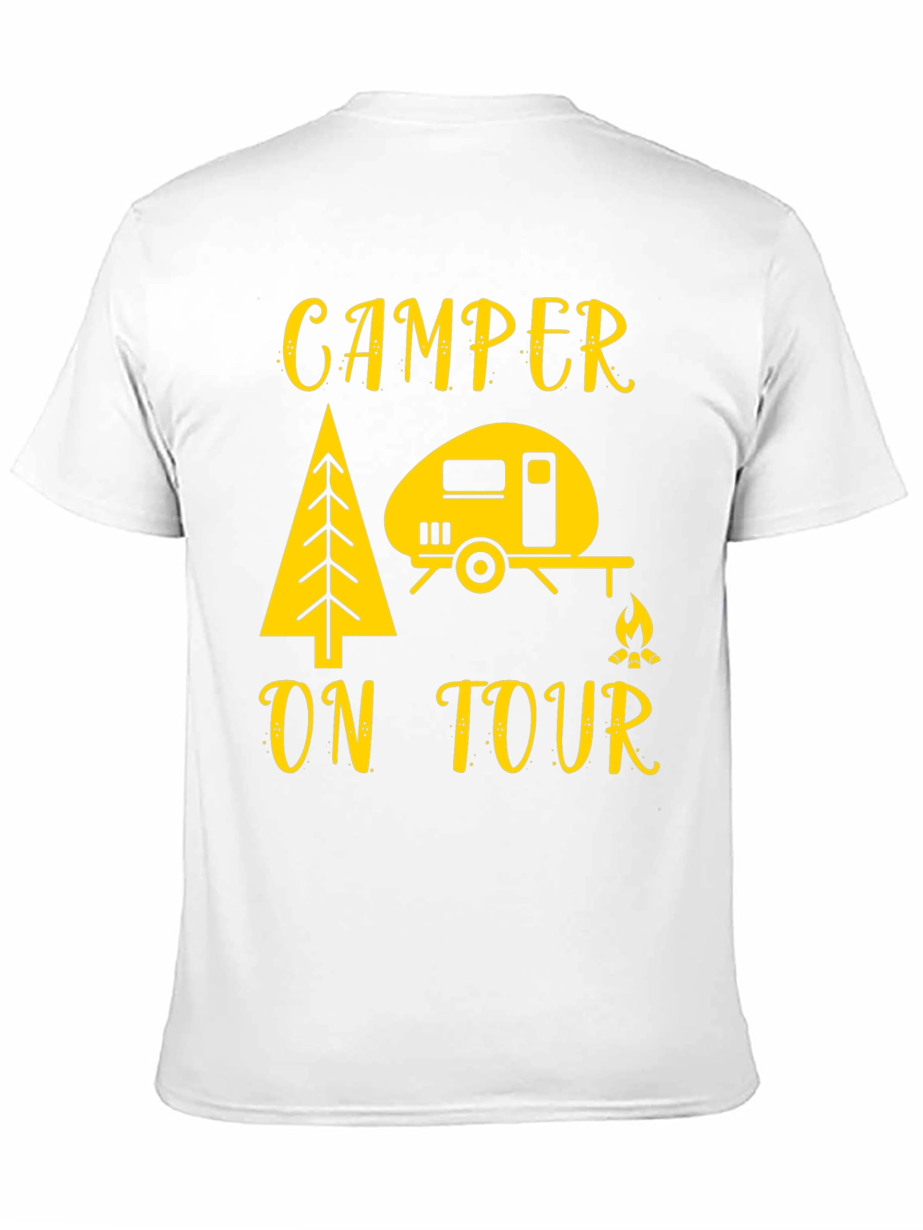 Camper On Tour T-Shirt - Camping Adventure Tee
