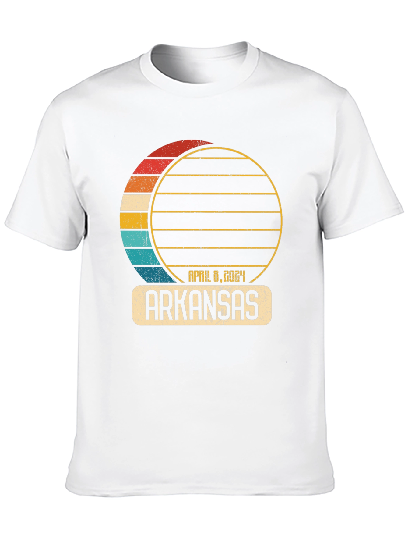 Arkansas April 8 2024 Eclipse T-Shirt