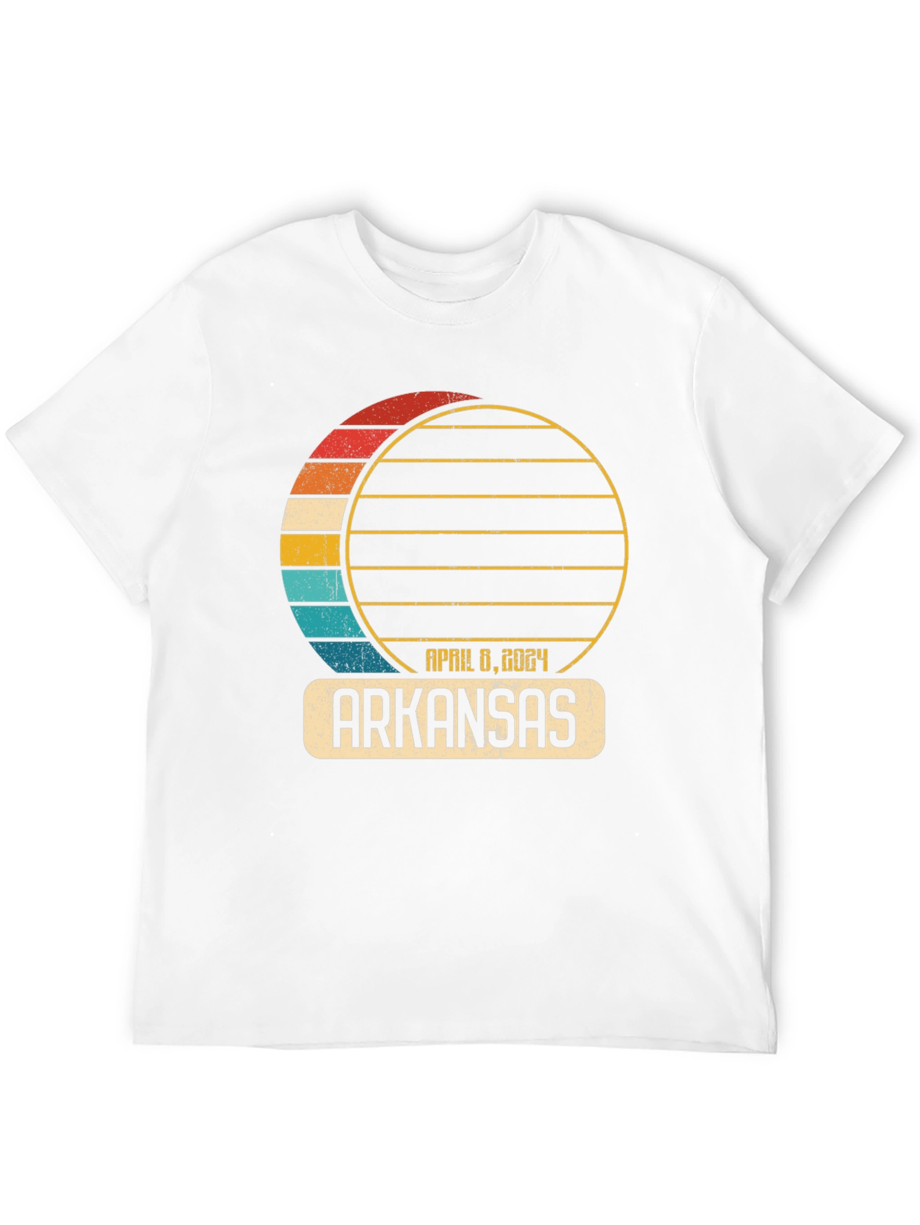 Arkansas April 8 2024 Eclipse T-Shirt