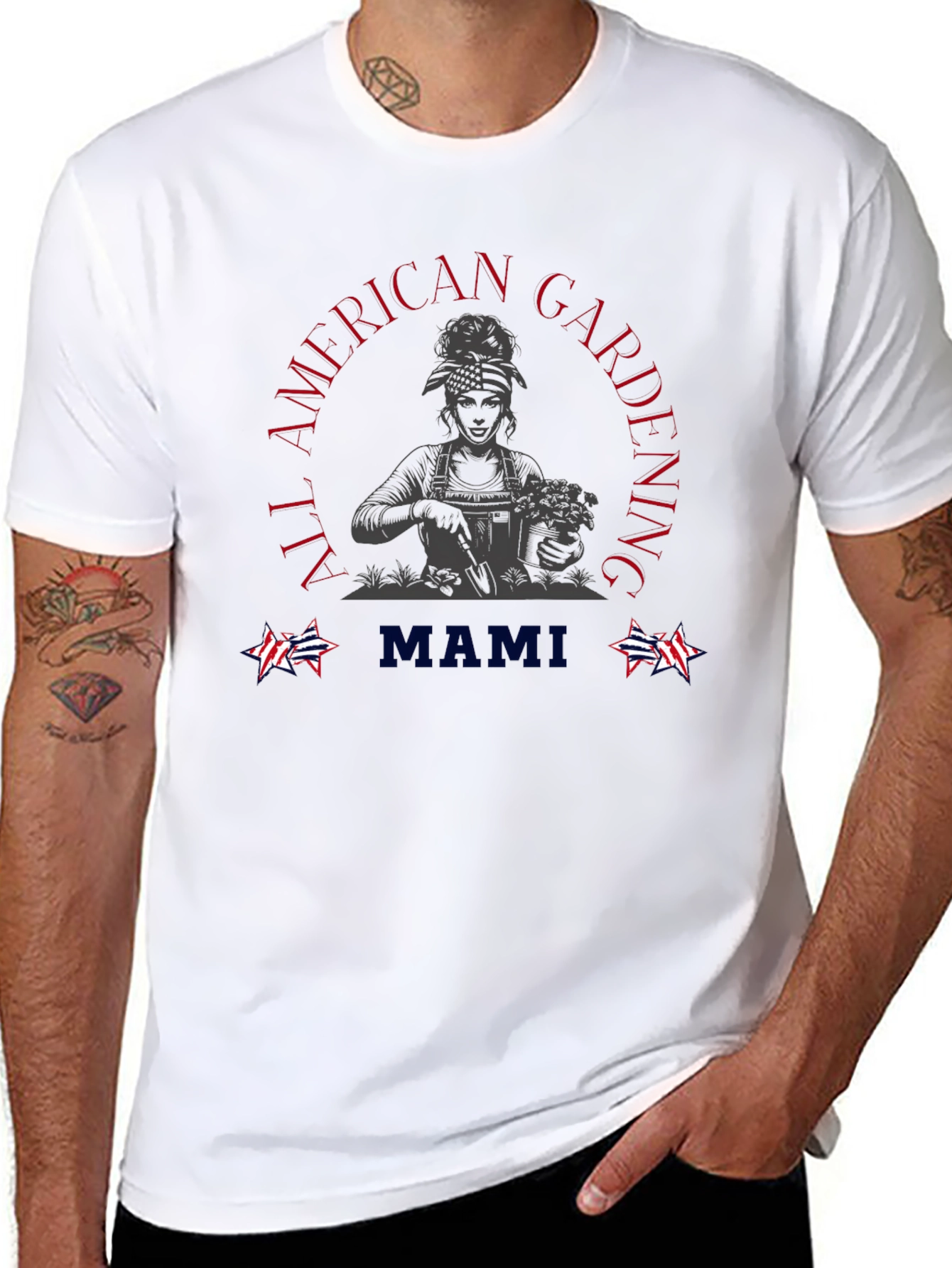 All American Gardening T-Shirt Mami Shirt