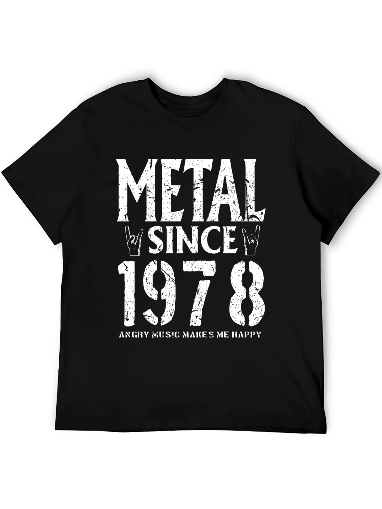 Metal Since 1978 Graphic T-Shirt - Rock Music Tee