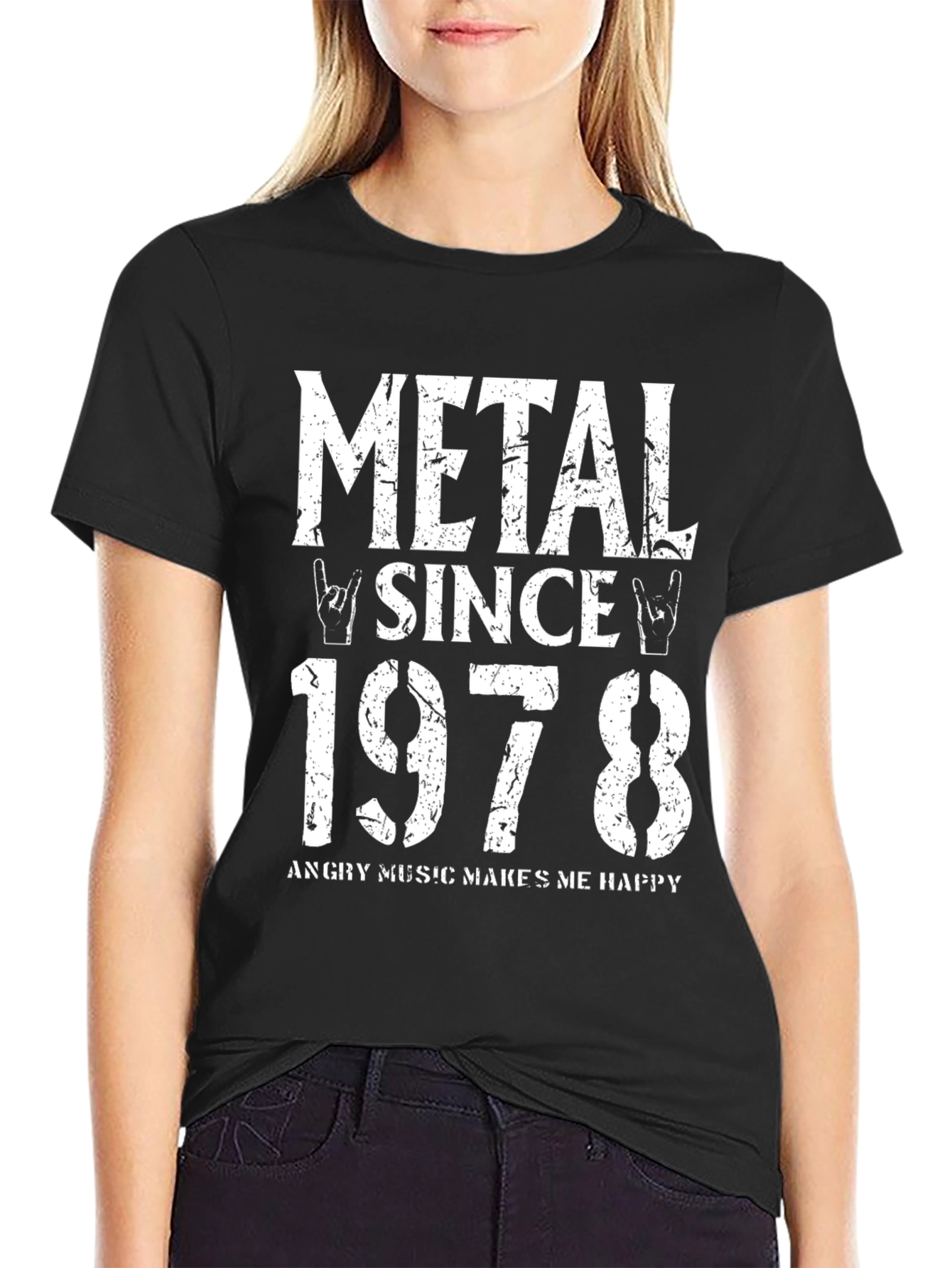 Metal Since 1978 Graphic T-Shirt - Rock Music Tee