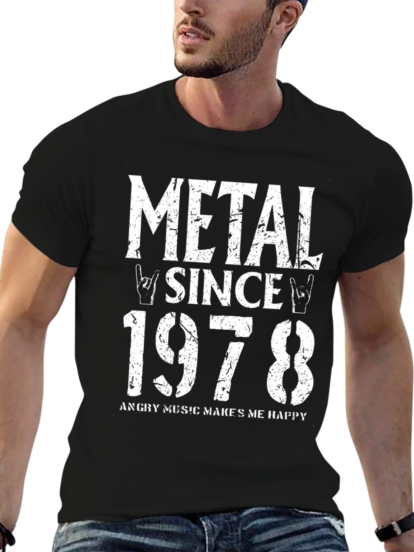 Metal Since 1978 Graphic T-Shirt - Rock Music Tee