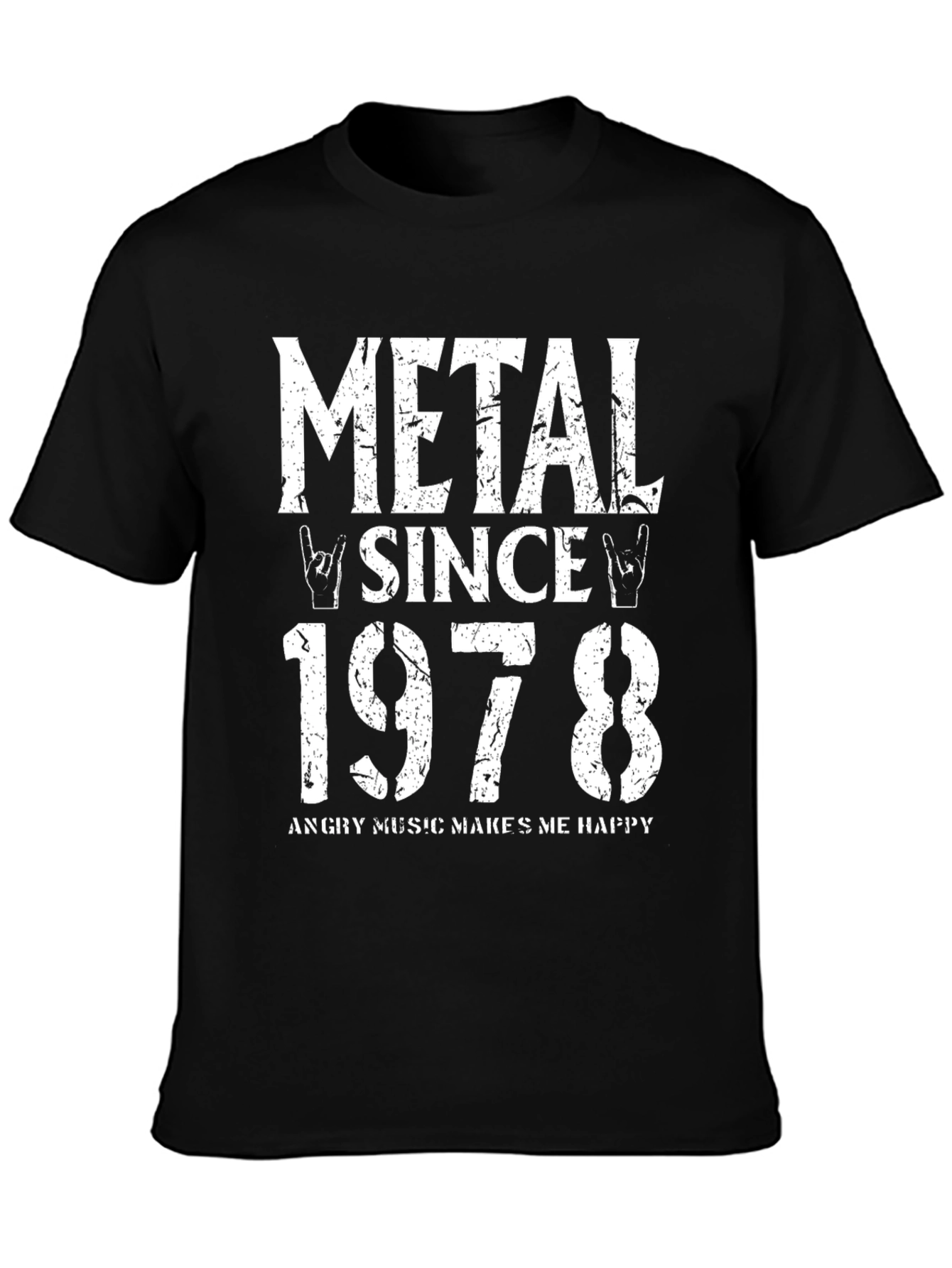 Metal Since 1978 Graphic T-Shirt - Rock Music Tee