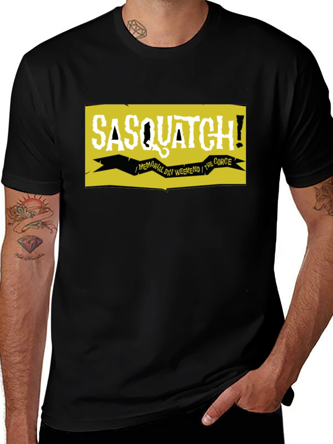 Sasquatch! Memorial Day Weekend Graphic Tee