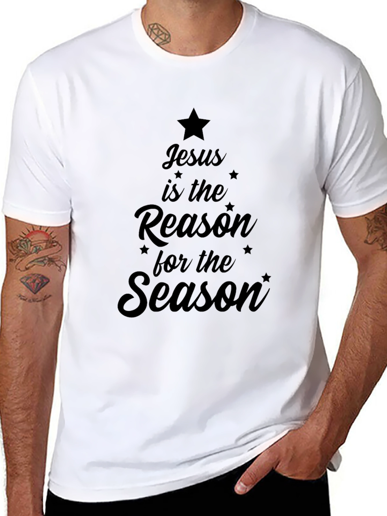 Jesus Is The Reason Christmas T-Shirt