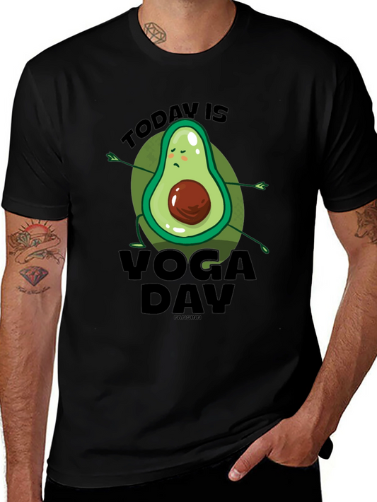 Yoga Avocado T-Shirt - Relaxed Fit