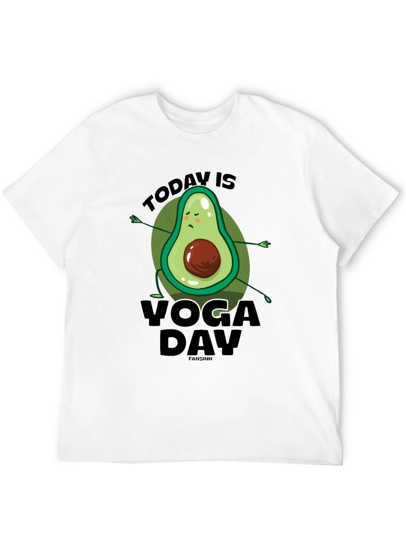 Yoga Avocado T-Shirt - Relaxed Fit