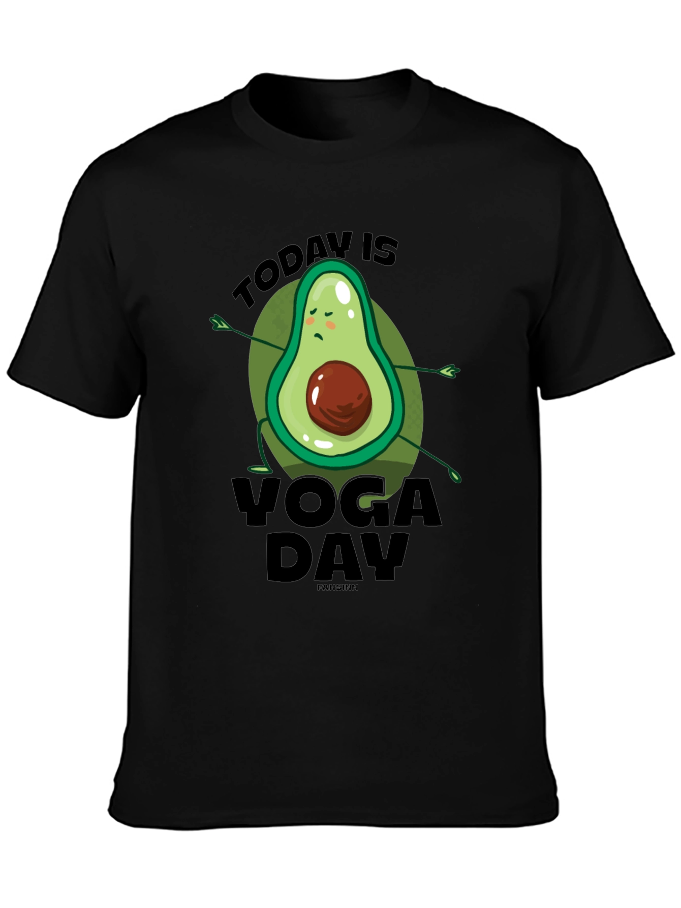 Yoga Avocado T-Shirt - Relaxed Fit
