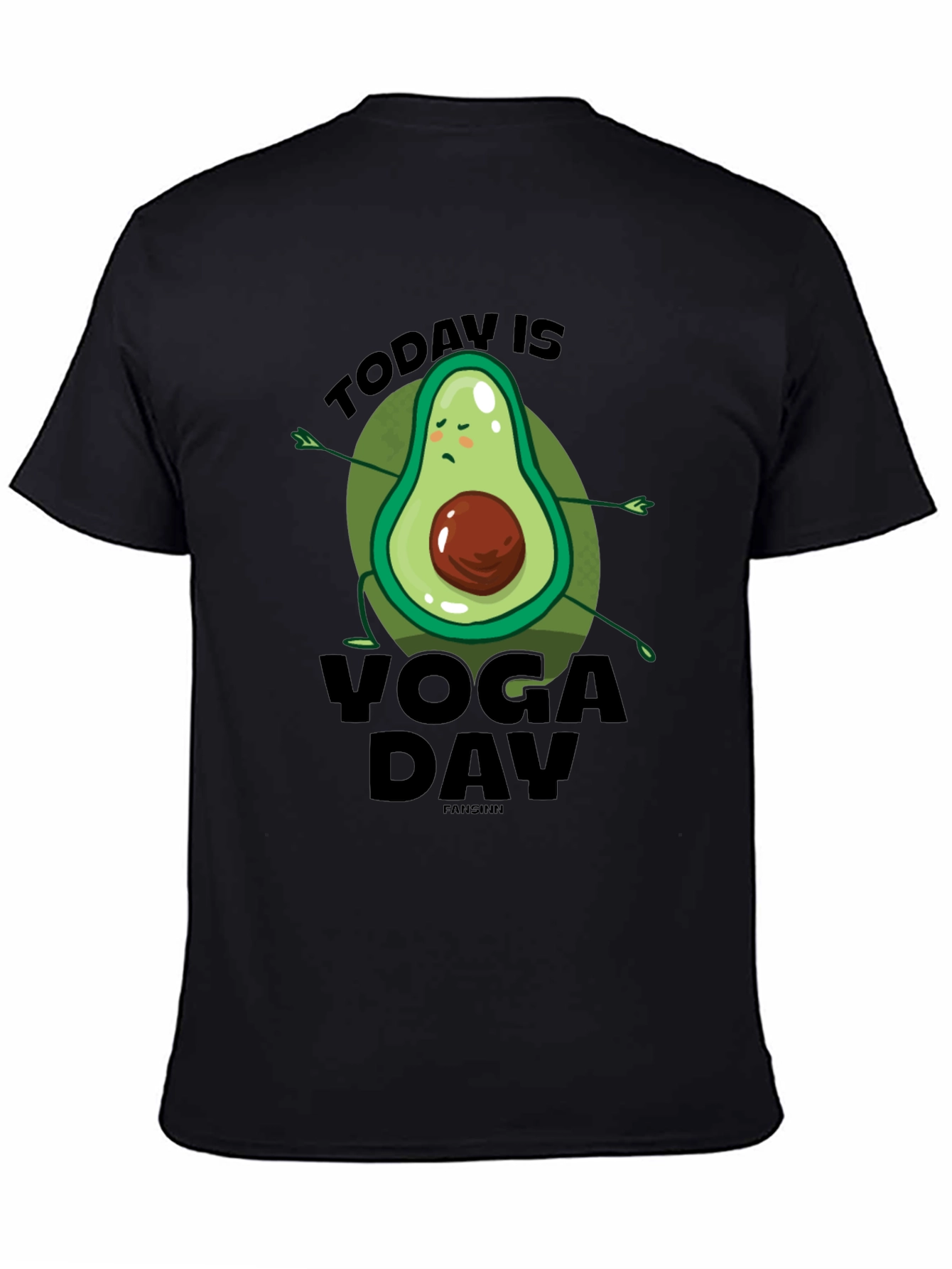 Yoga Avocado T-Shirt - Relaxed Fit