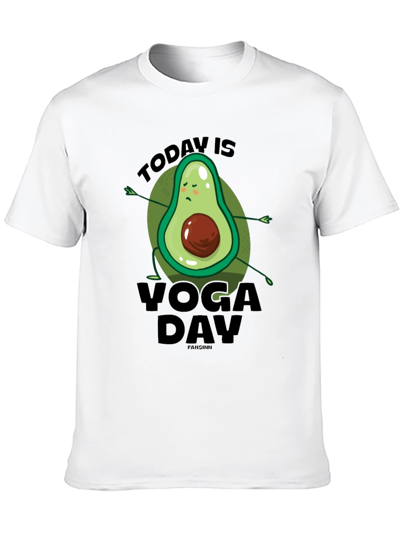 Yoga Avocado T-Shirt - Relaxed Fit
