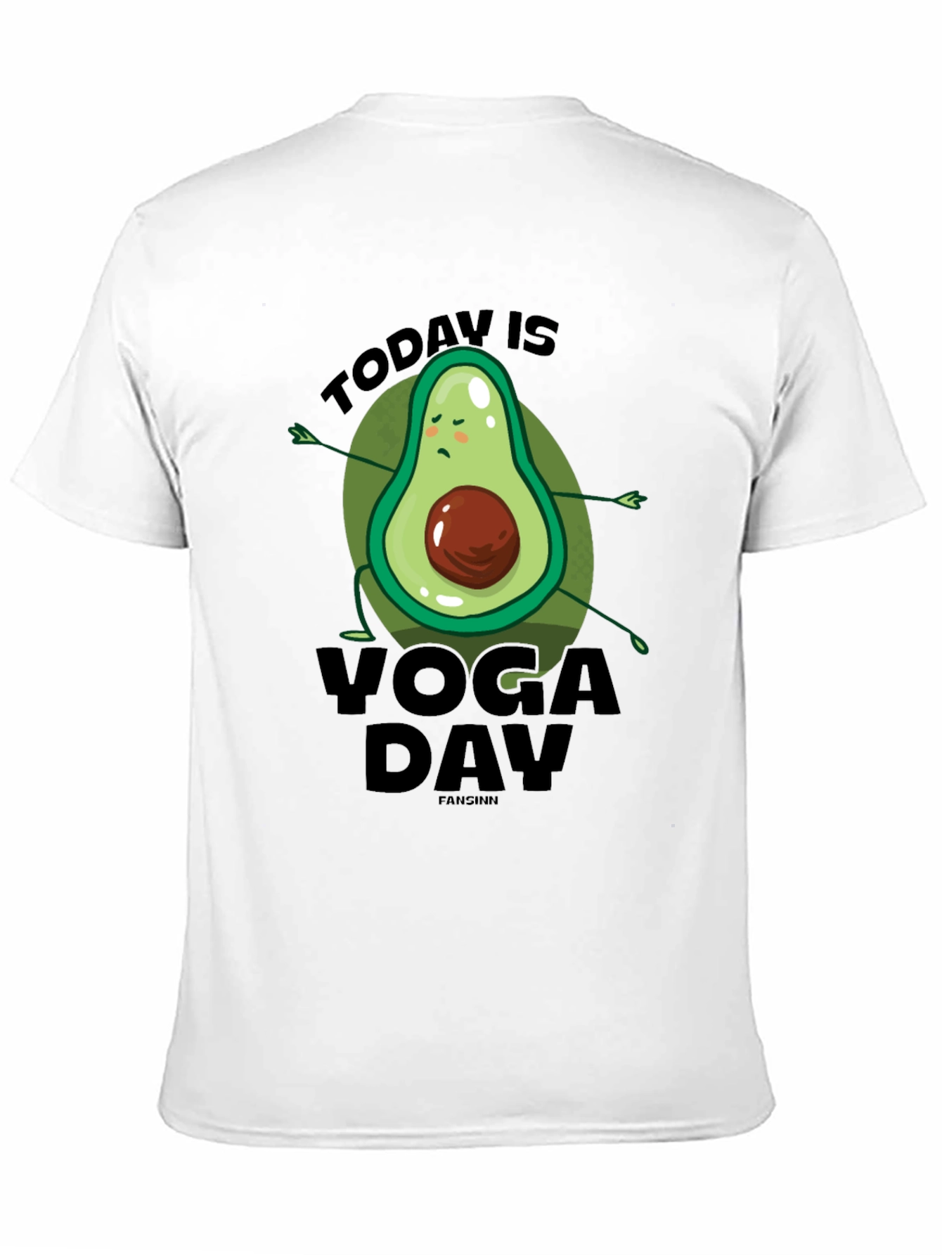 Yoga Avocado T-Shirt - Relaxed Fit