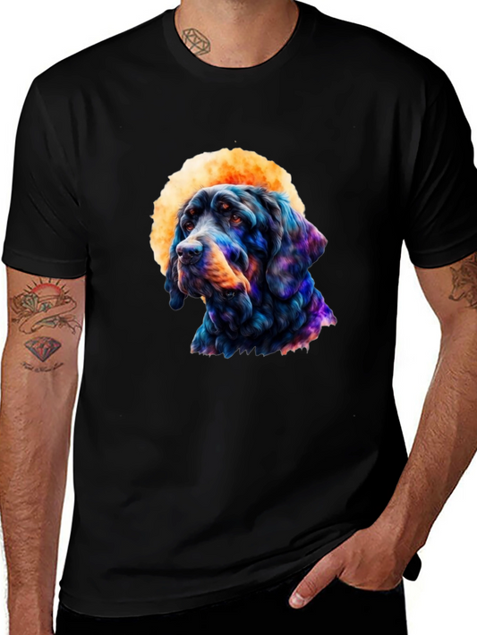 Dog Art T-Shirt: Unique Canine Graphic Tee