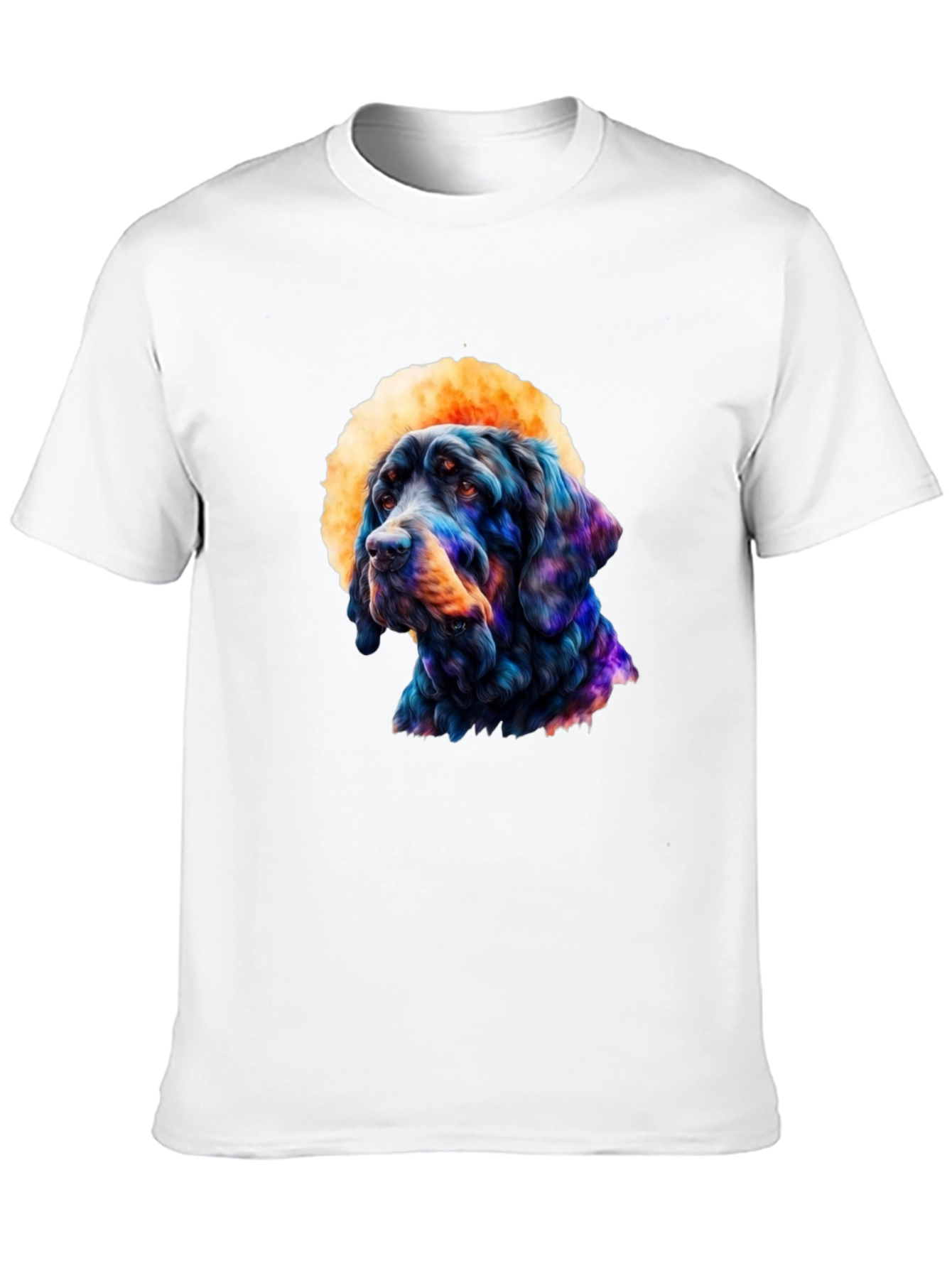 Dog Art T-Shirt: Unique Canine Graphic Tee