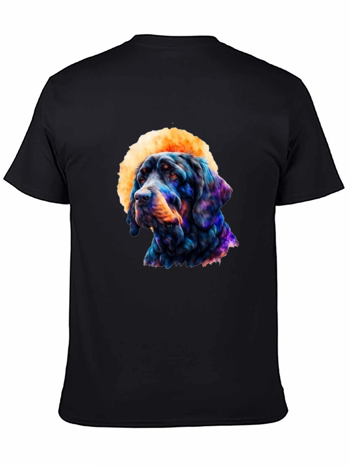 Dog Art T-Shirt: Unique Canine Graphic Tee