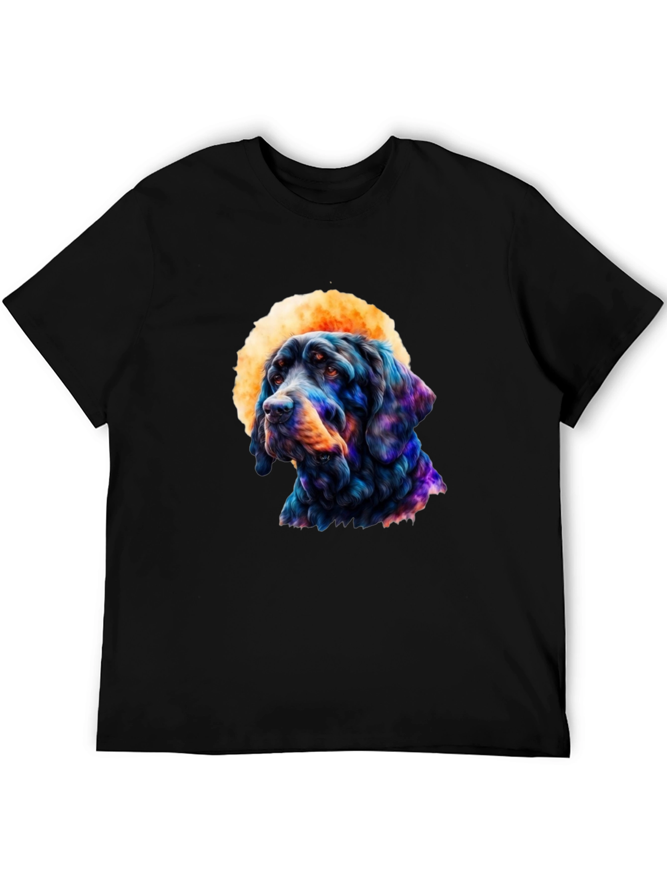 Dog Art T-Shirt: Unique Canine Graphic Tee