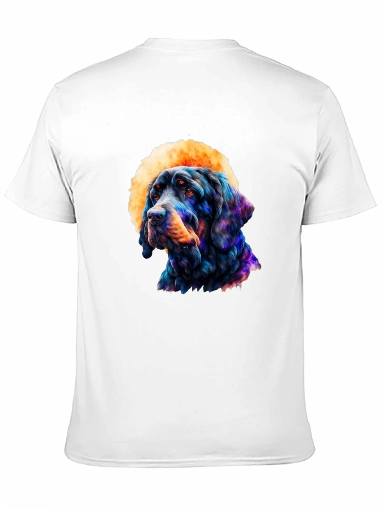 Dog Art T-Shirt: Unique Canine Graphic Tee