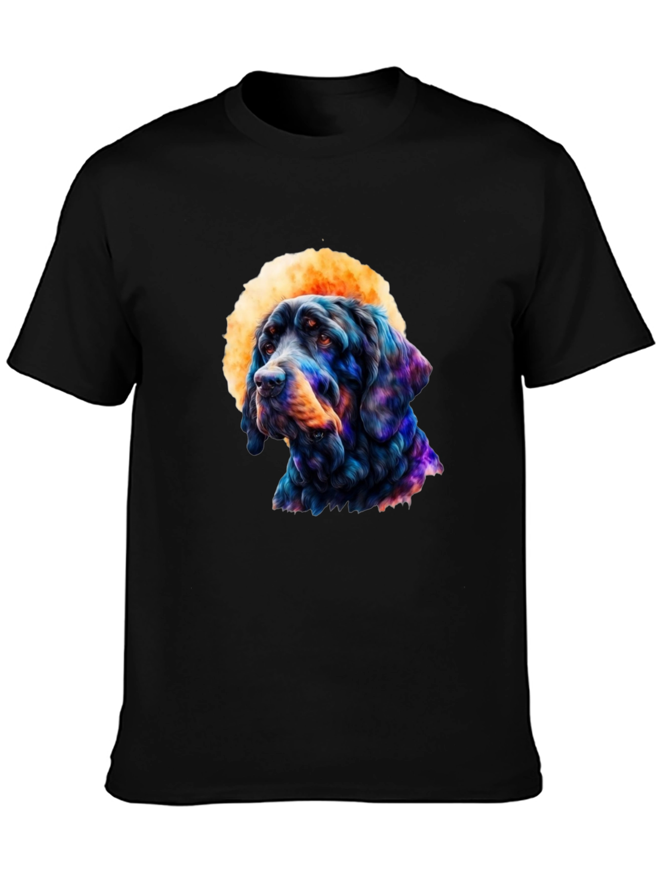 Dog Art T-Shirt: Unique Canine Graphic Tee