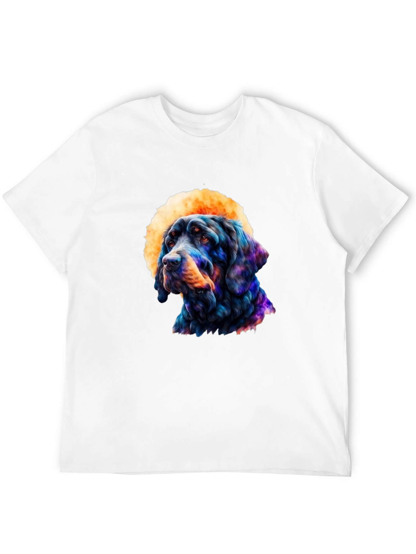 Dog Art T-Shirt: Unique Canine Graphic Tee