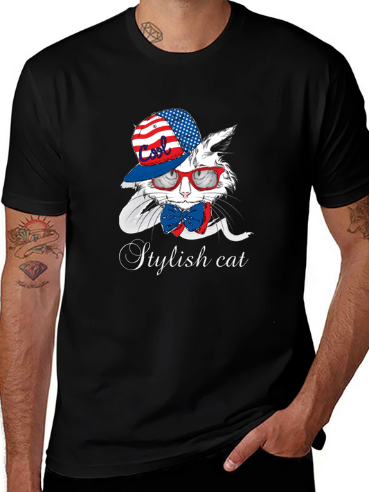 Cool Cat Graphic T-Shirt | Stylish Unisex Tee