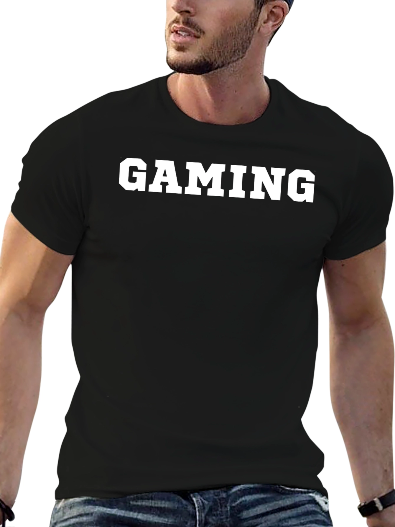 Gaming Black T-Shirt - Gamer Apparel