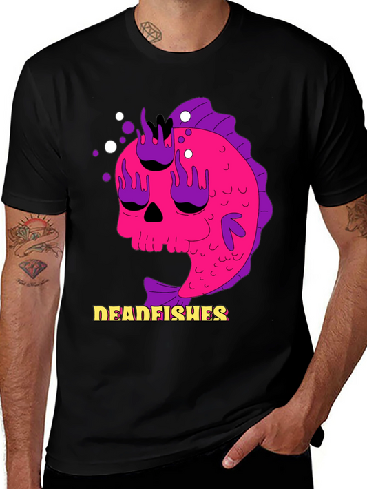 Dead Fishes Graphic T-Shirt
