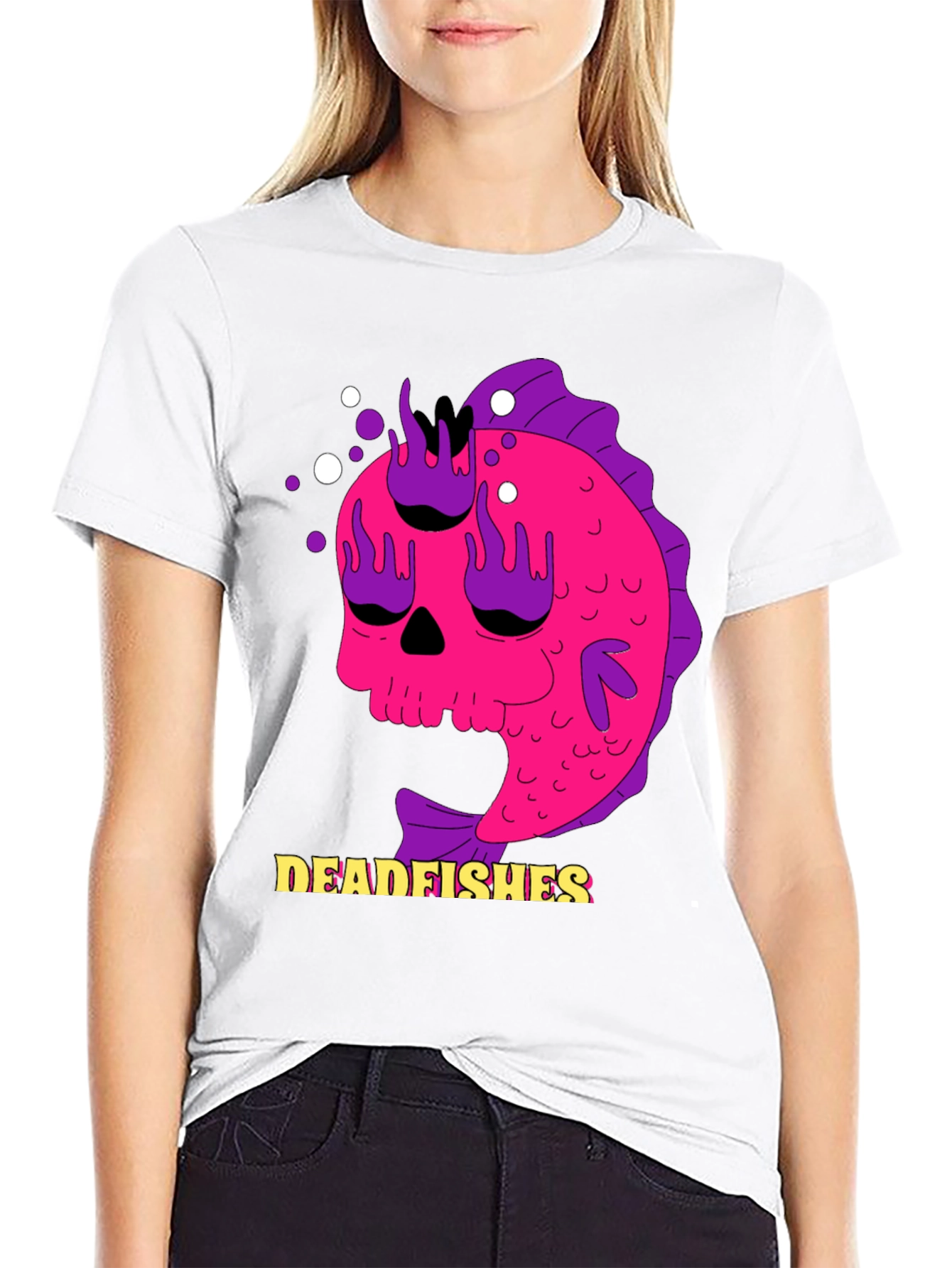 Dead Fishes Graphic T-Shirt