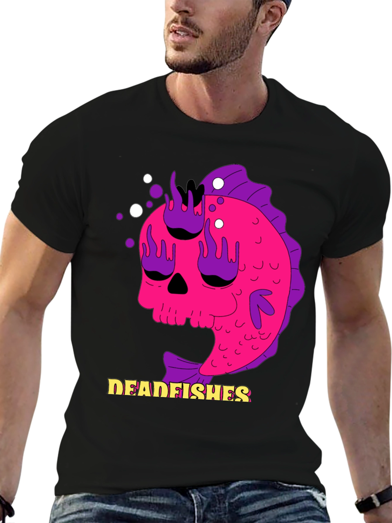 Dead Fishes Graphic T-Shirt