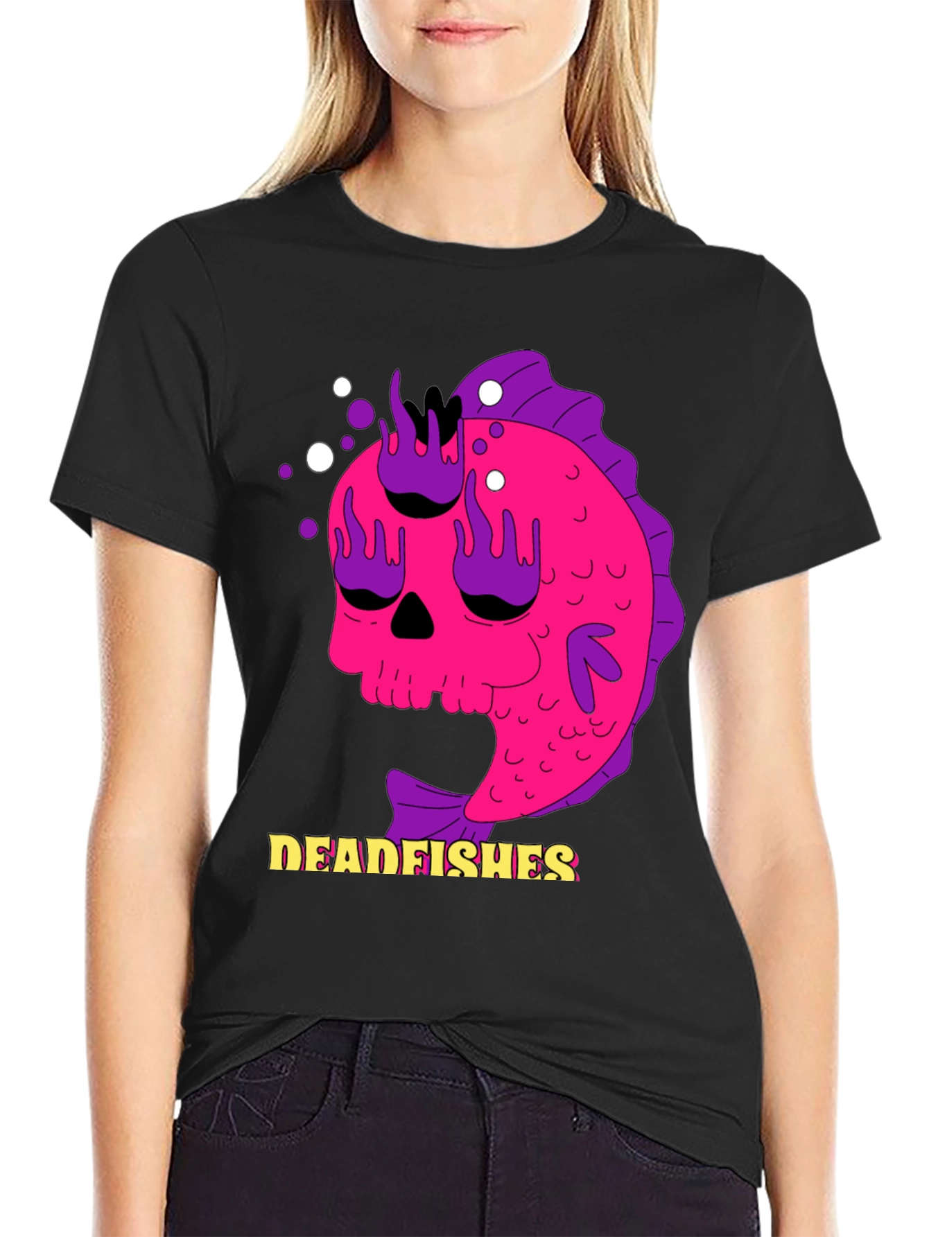 Dead Fishes Graphic T-Shirt
