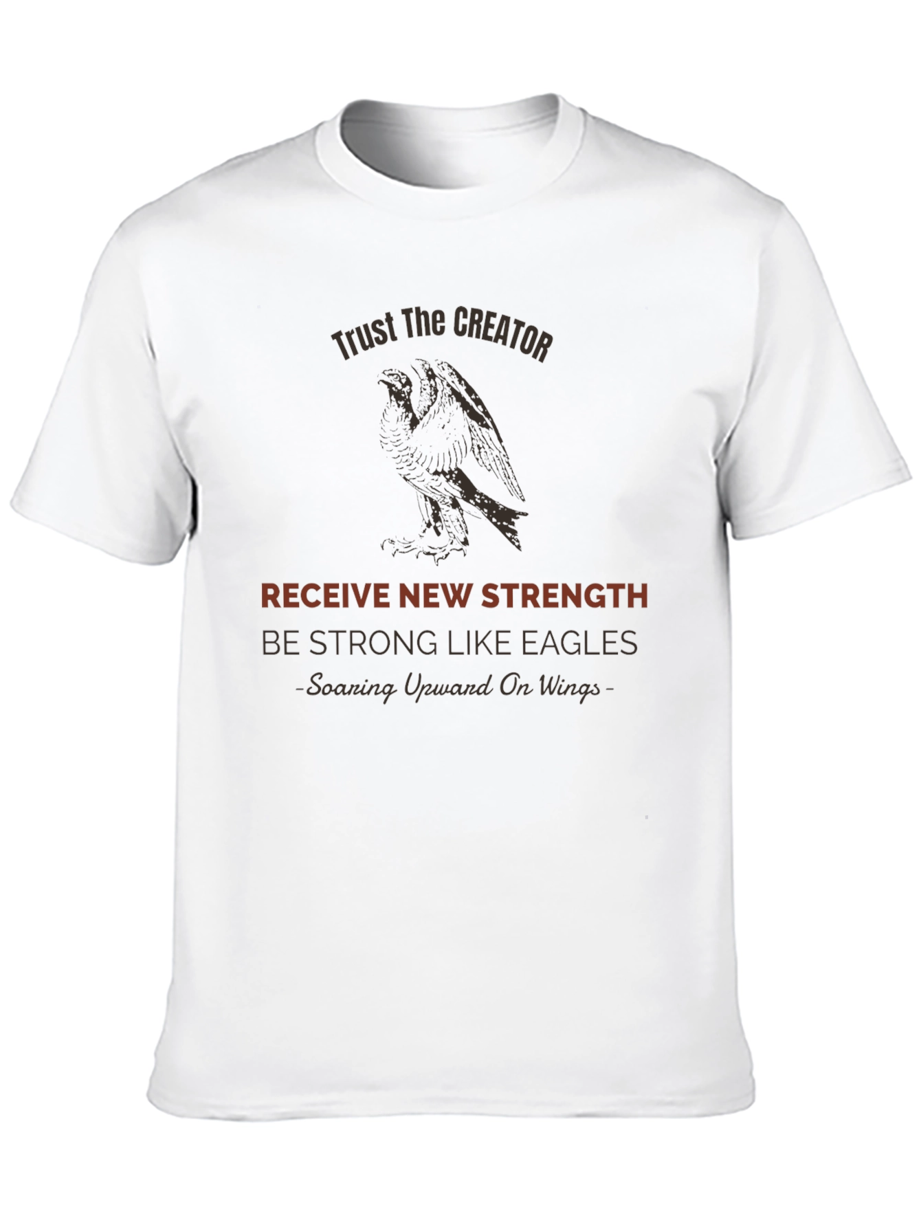 Trust The Creator Black Graphic T-Shirt