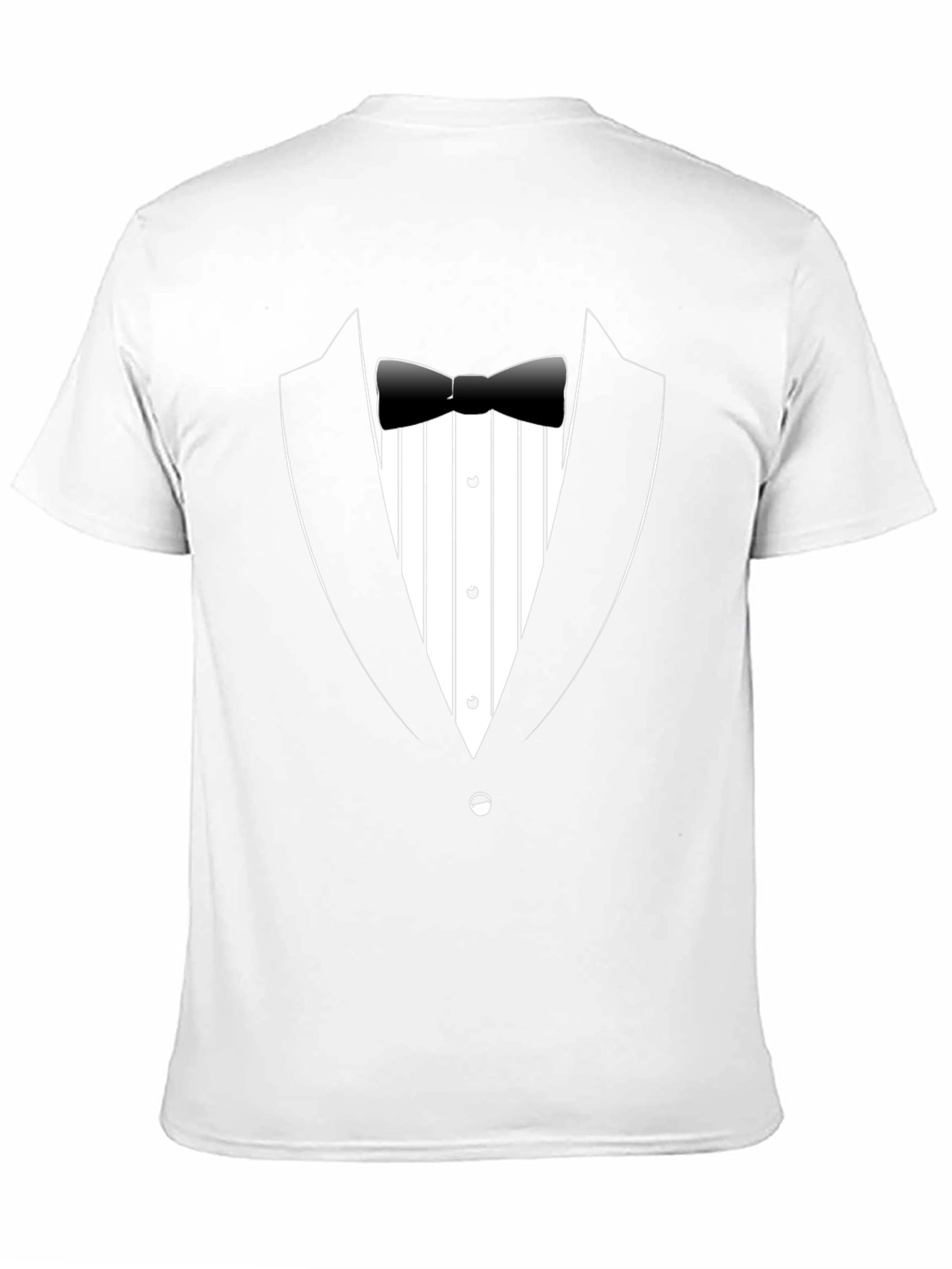 Tuxedo T-Shirt - Novelty Graphic Tee