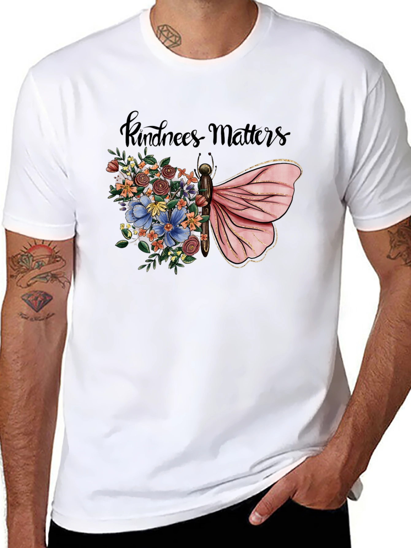 Kindness Matters Butterfly Graphic Tee