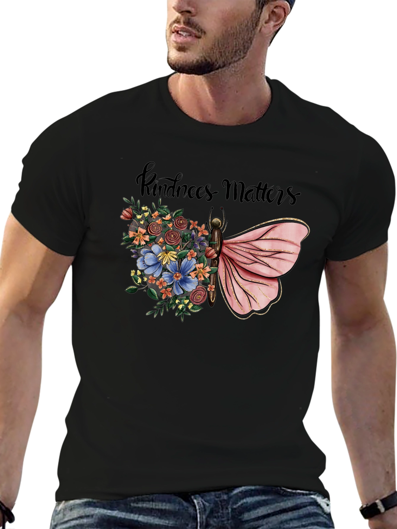 Kindness Matters Butterfly Graphic Tee