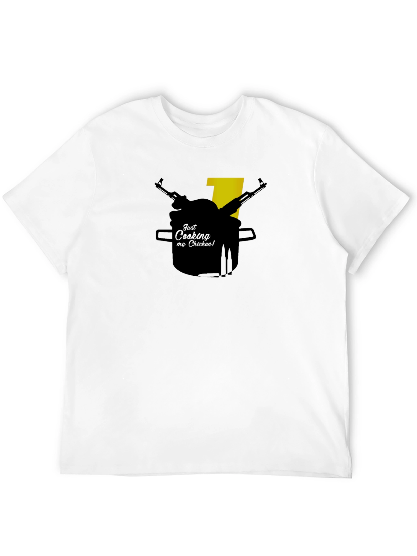 Just Cooking Chicken Tee - Gamer T-Shirt