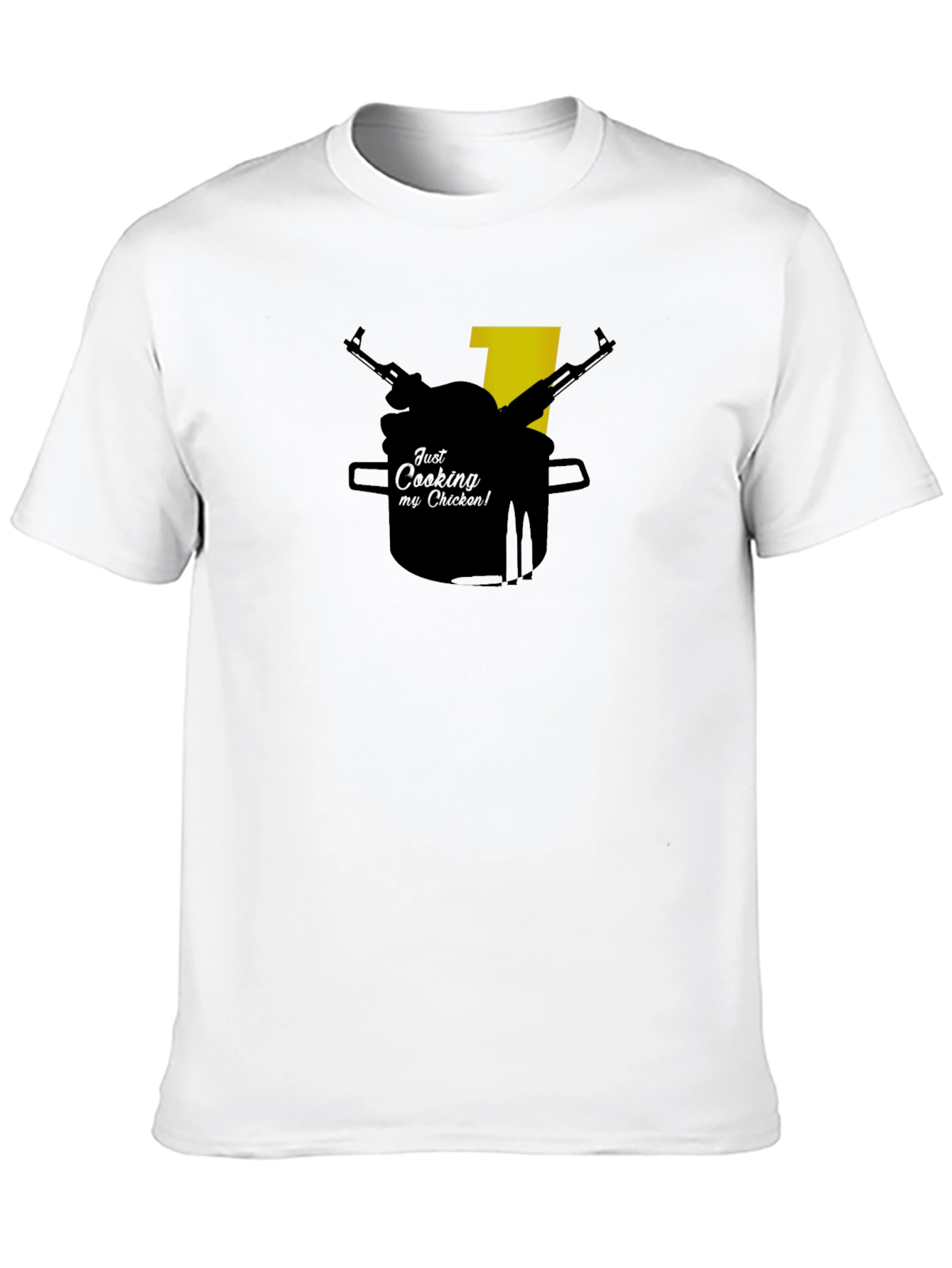 Just Cooking Chicken Tee - Gamer T-Shirt