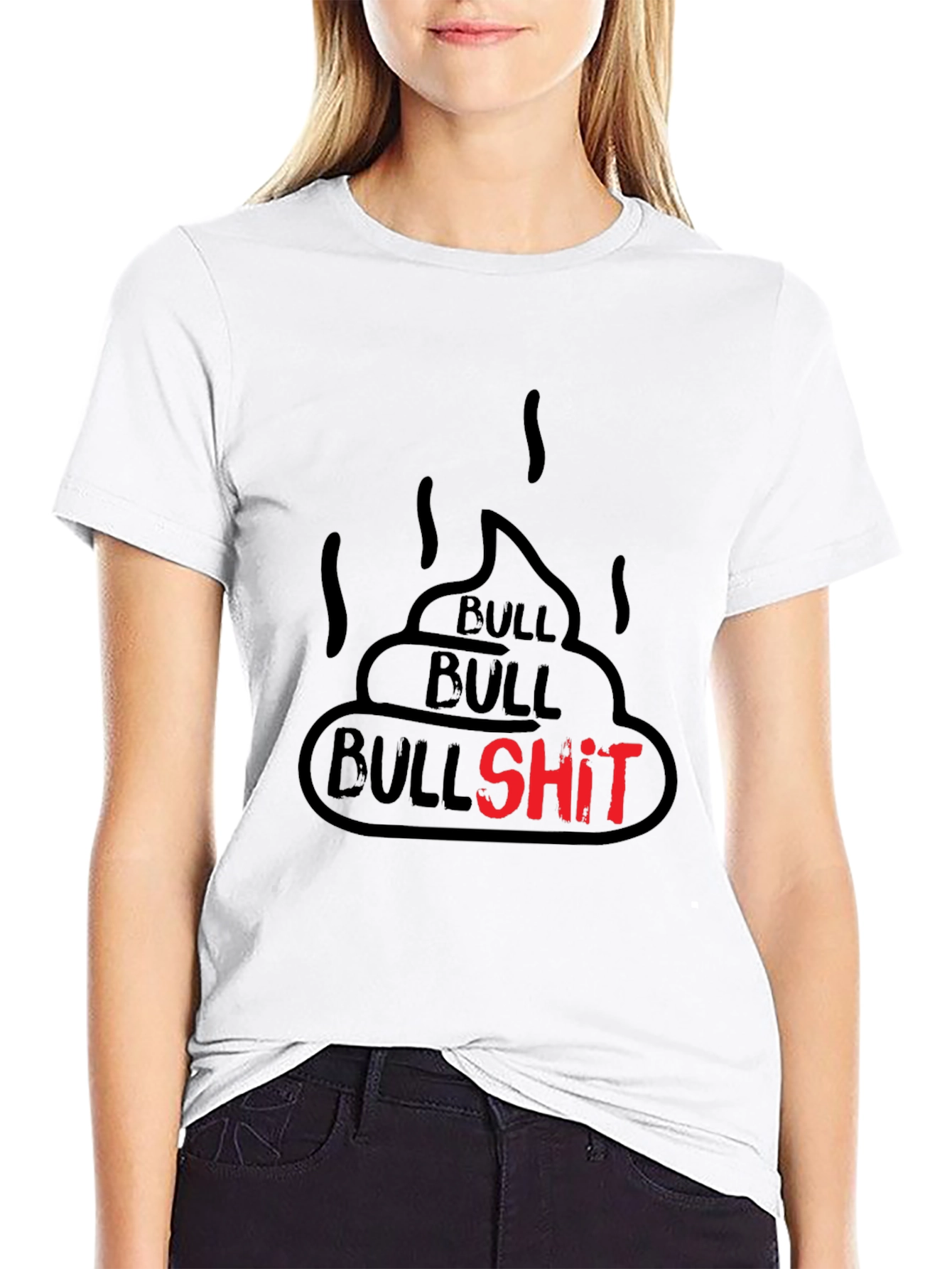 Bullshit Graphic Tee - Funny Humor Novelty T-Shirt