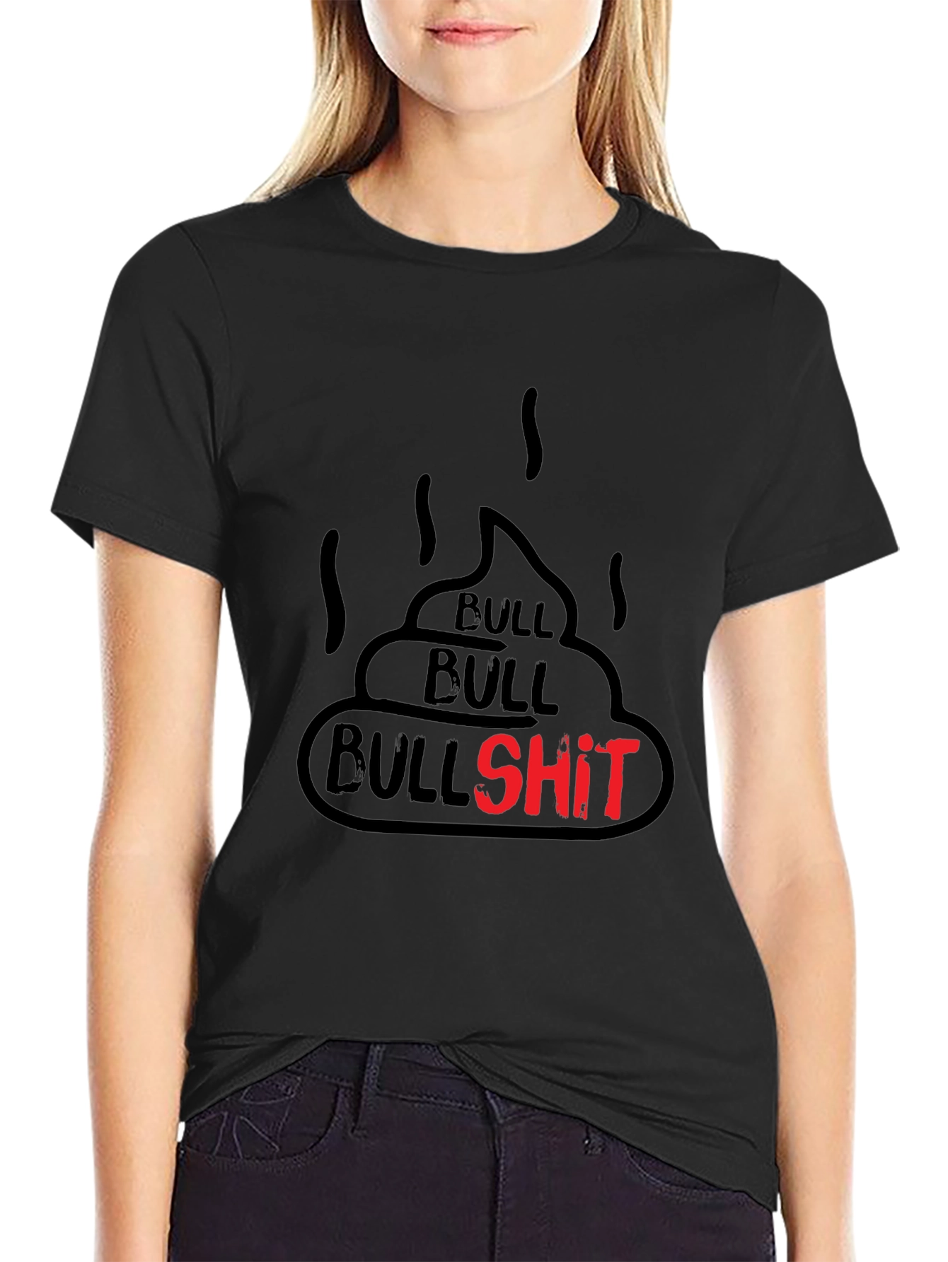 Bullshit Graphic Tee - Funny Humor Novelty T-Shirt