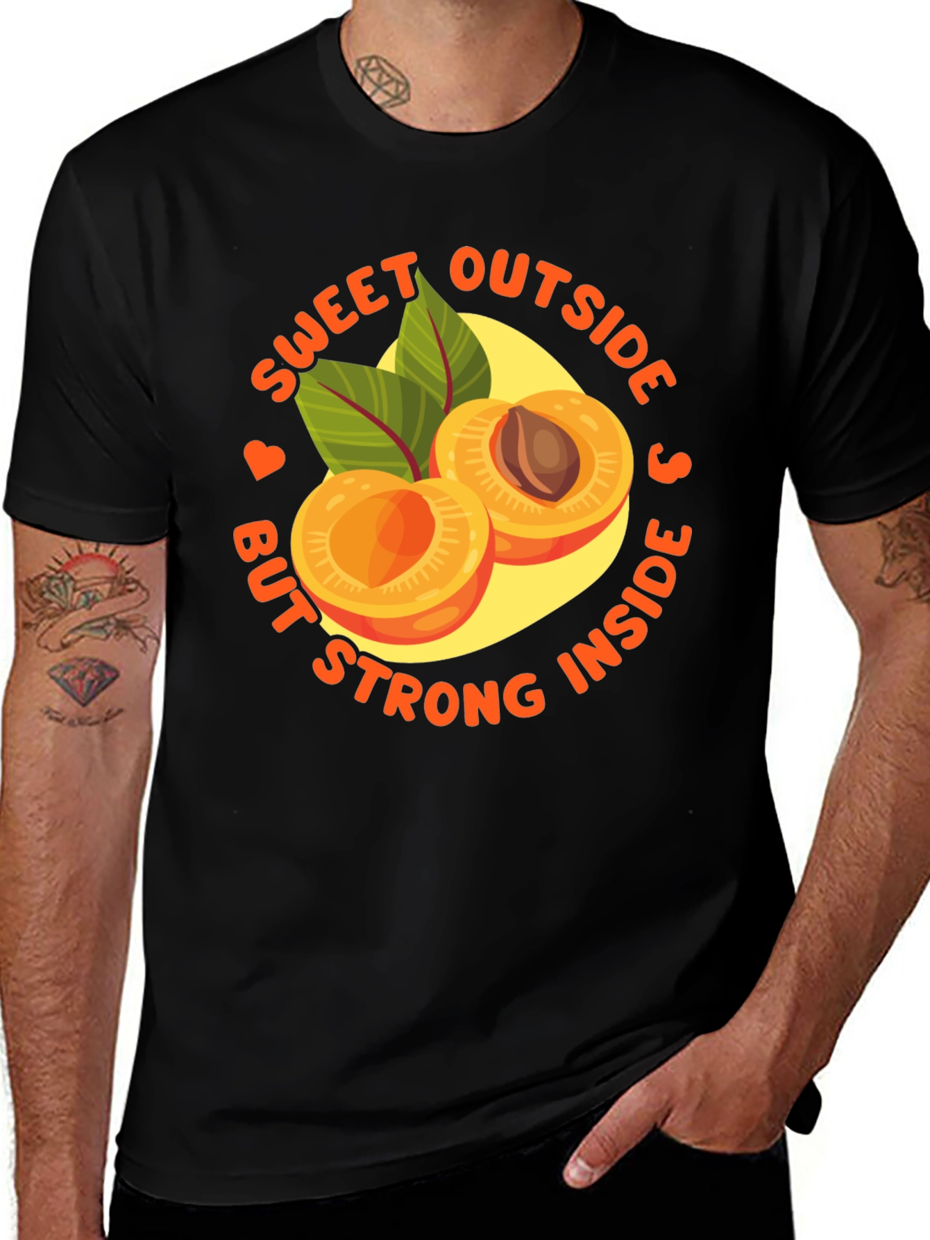 Sweet Outside Strong Inside Unisex T-Shirt