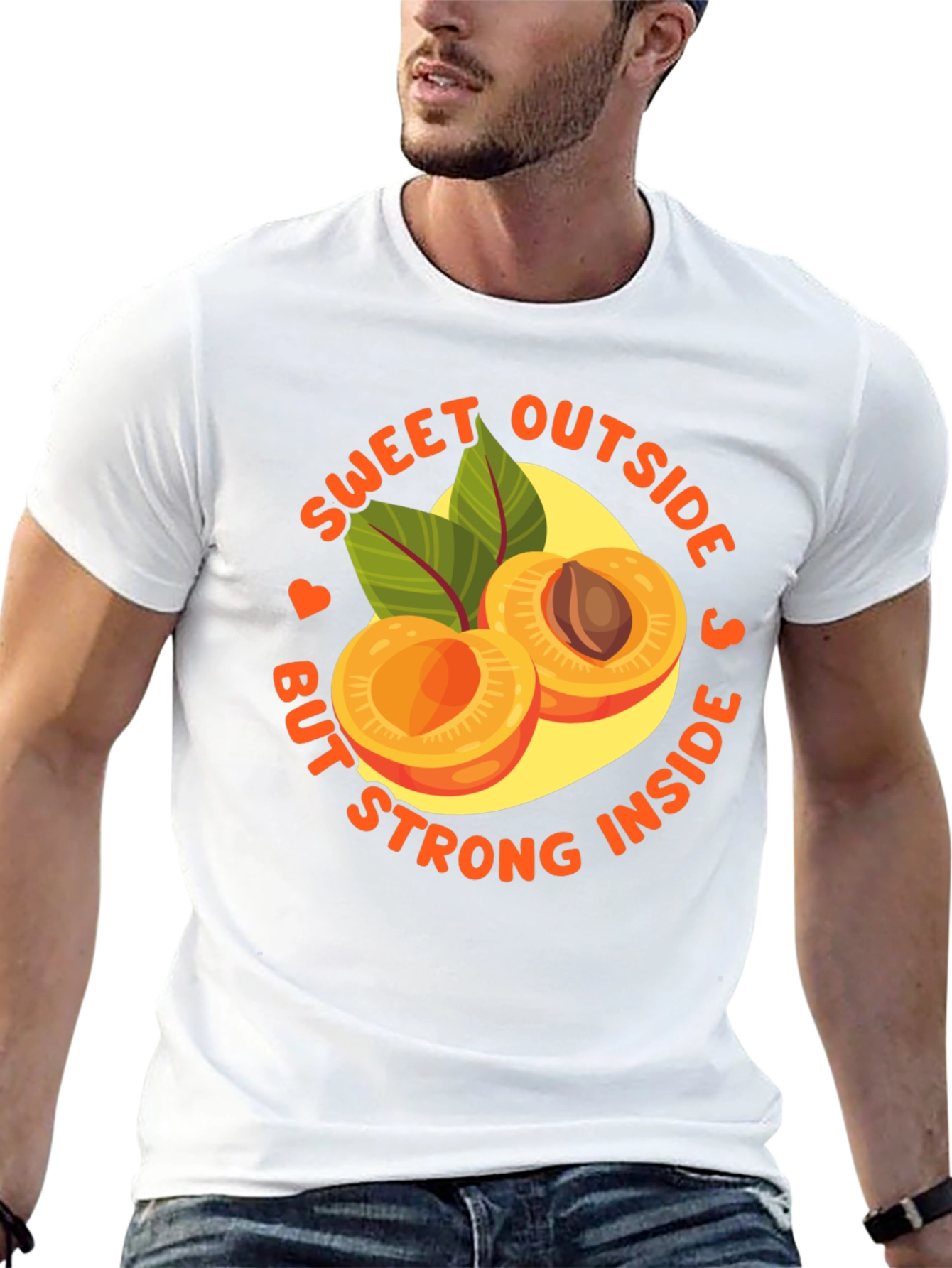 Sweet Outside Strong Inside Unisex T-Shirt