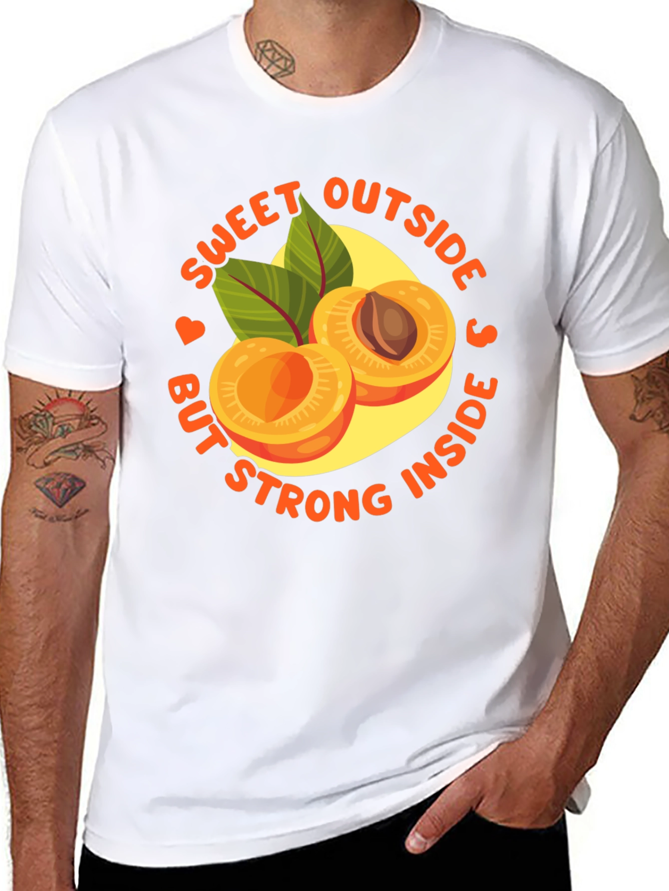 Sweet Outside Strong Inside Unisex T-Shirt