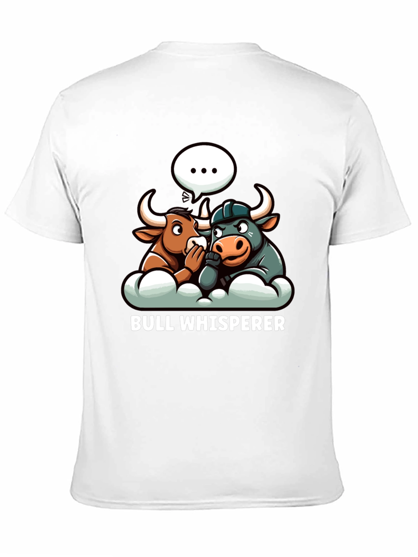 Bull Whisperer Graphic T-Shirt - Black