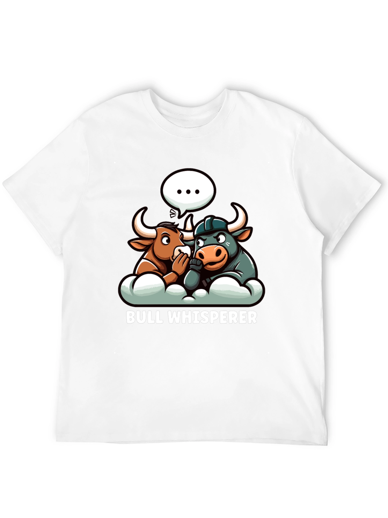 Bull Whisperer Graphic T-Shirt - Black
