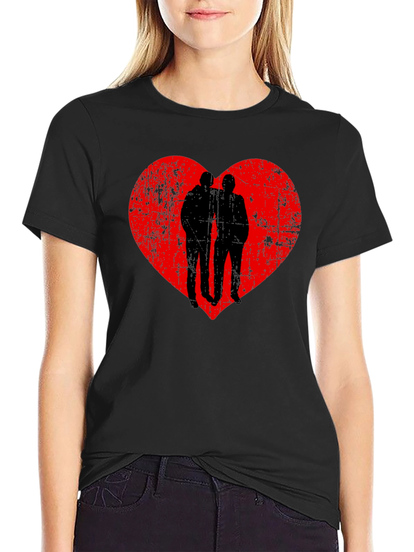 Heart Silhouette Tee
