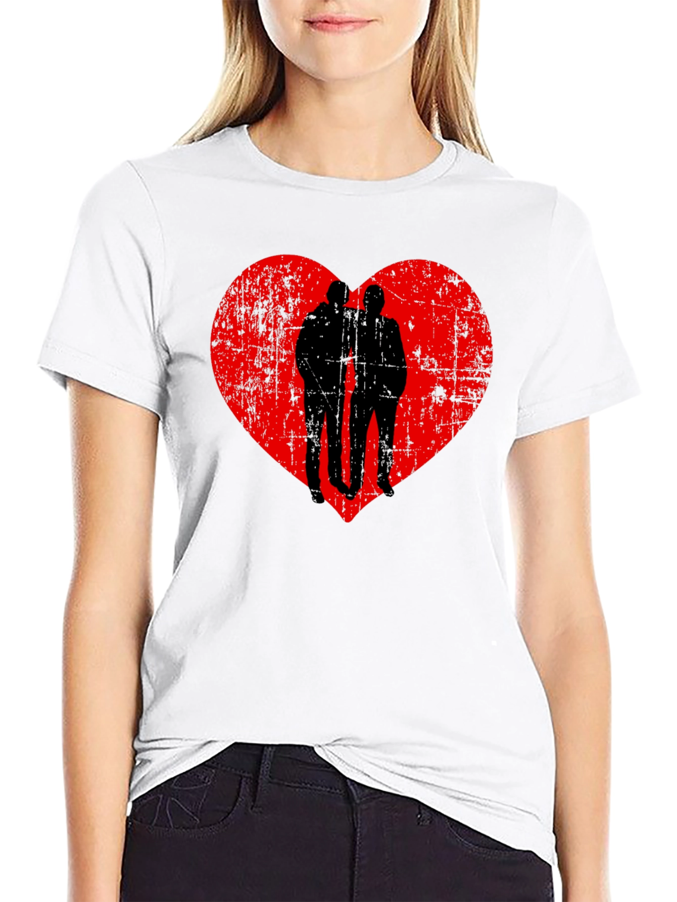 Heart Silhouette Tee