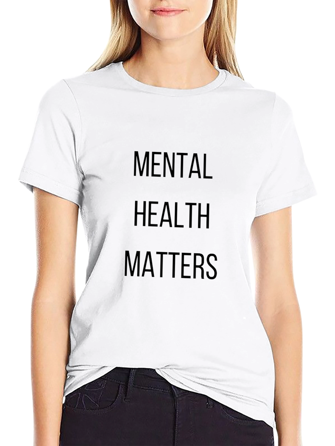 Mental Health Matters Black T-Shirt