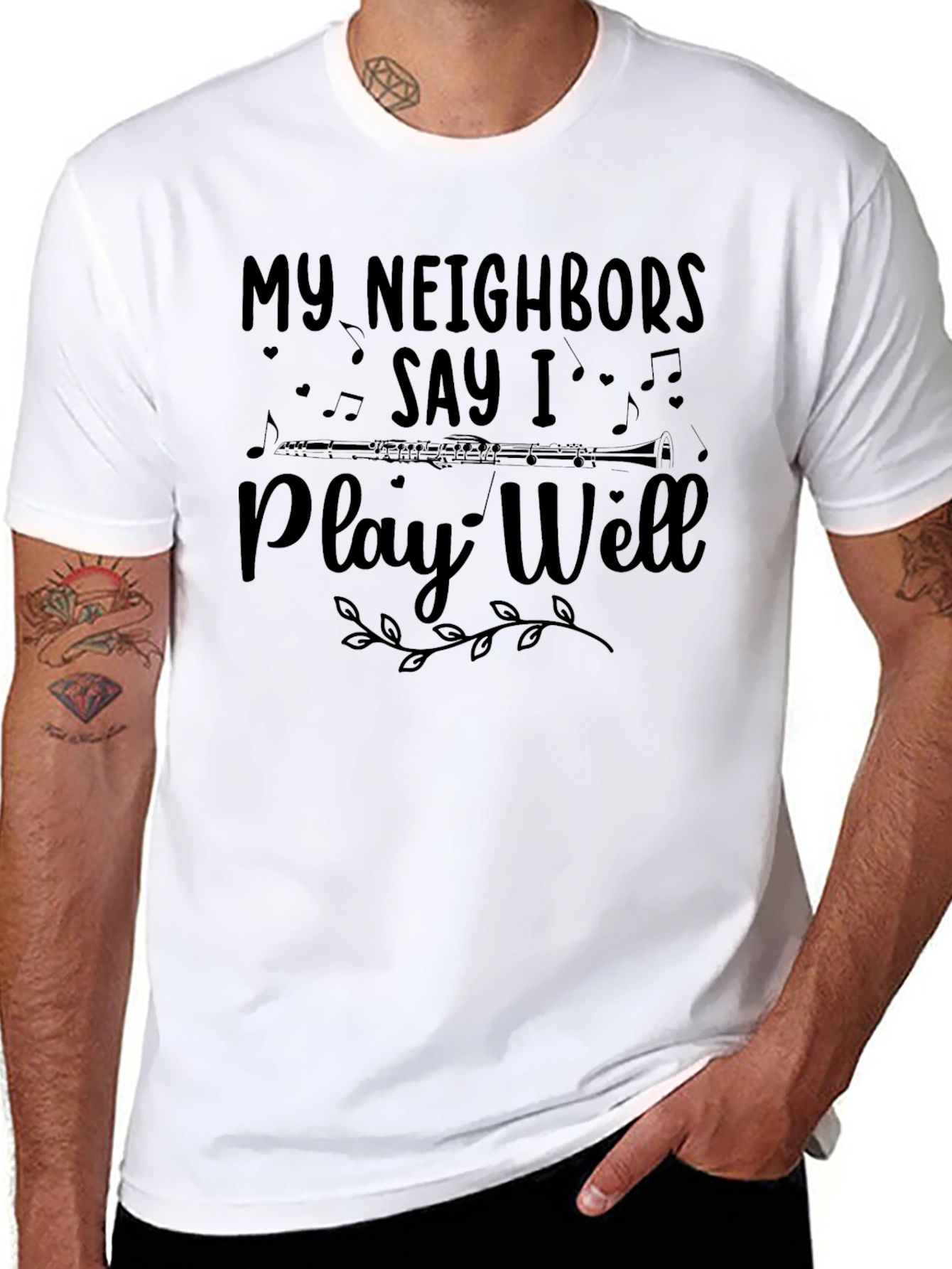 My Neighbors Say I Play Well T-Shirt