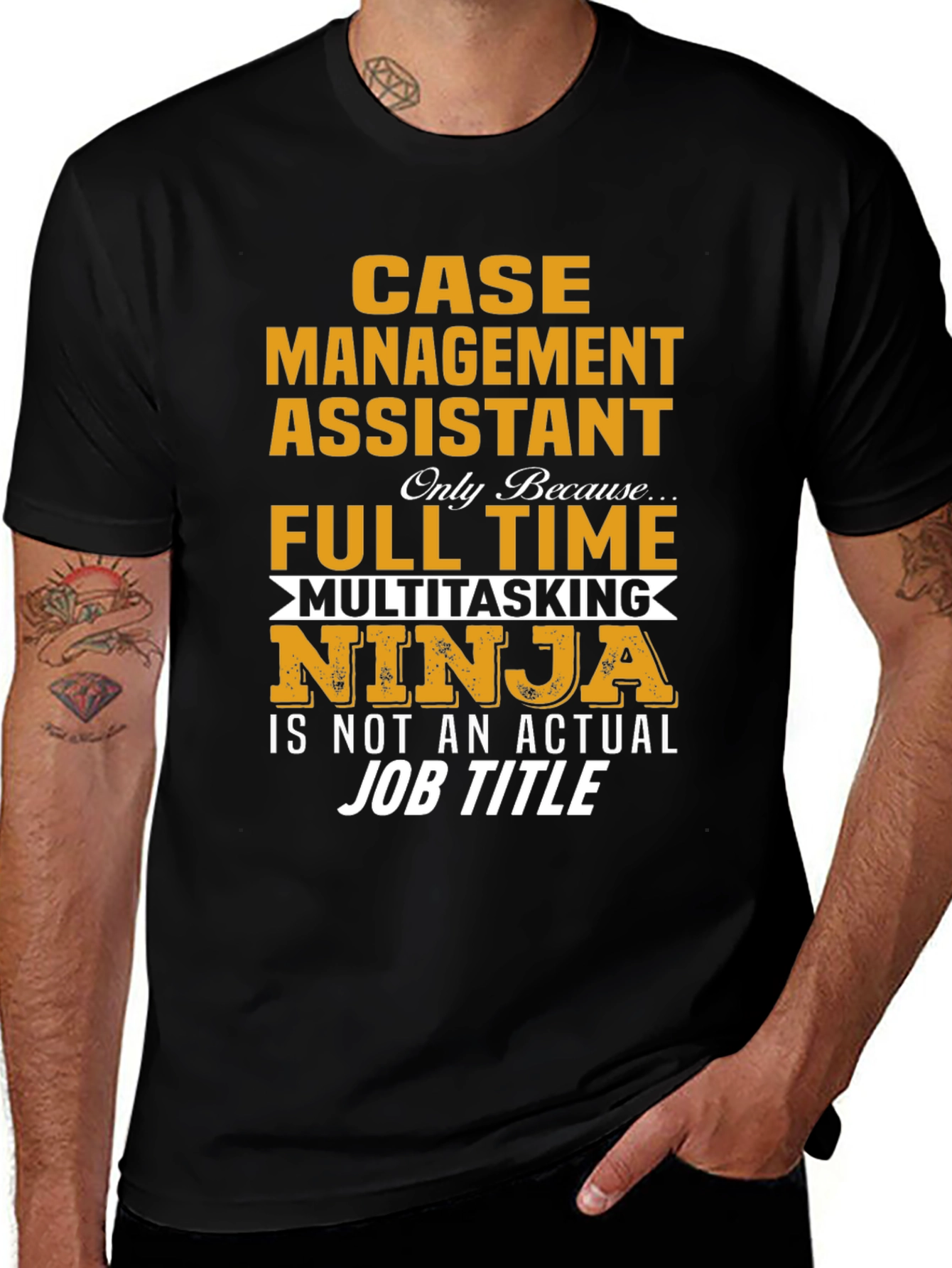Case Management Assistant Ninja T-Shirt