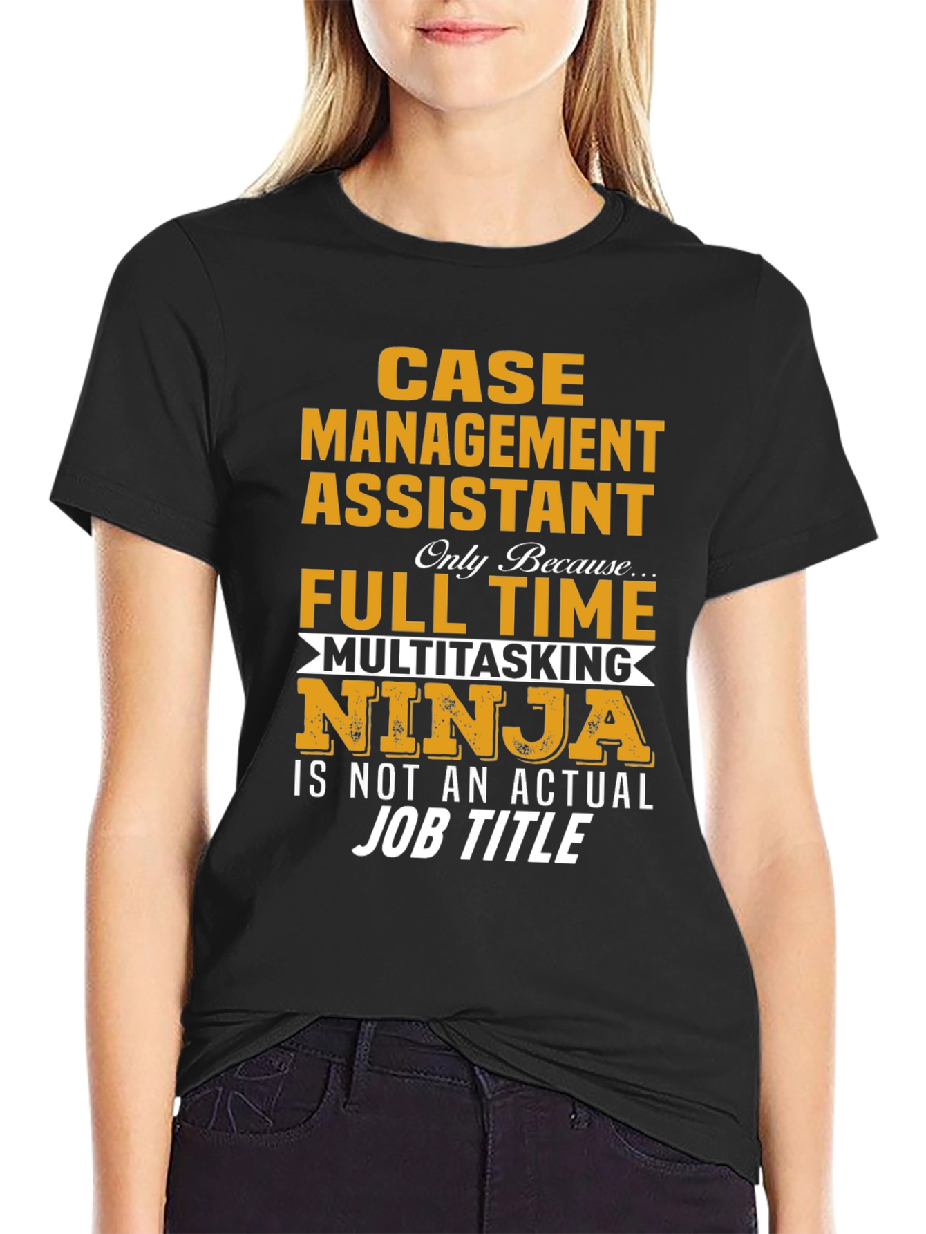 Case Management Assistant Ninja T-Shirt