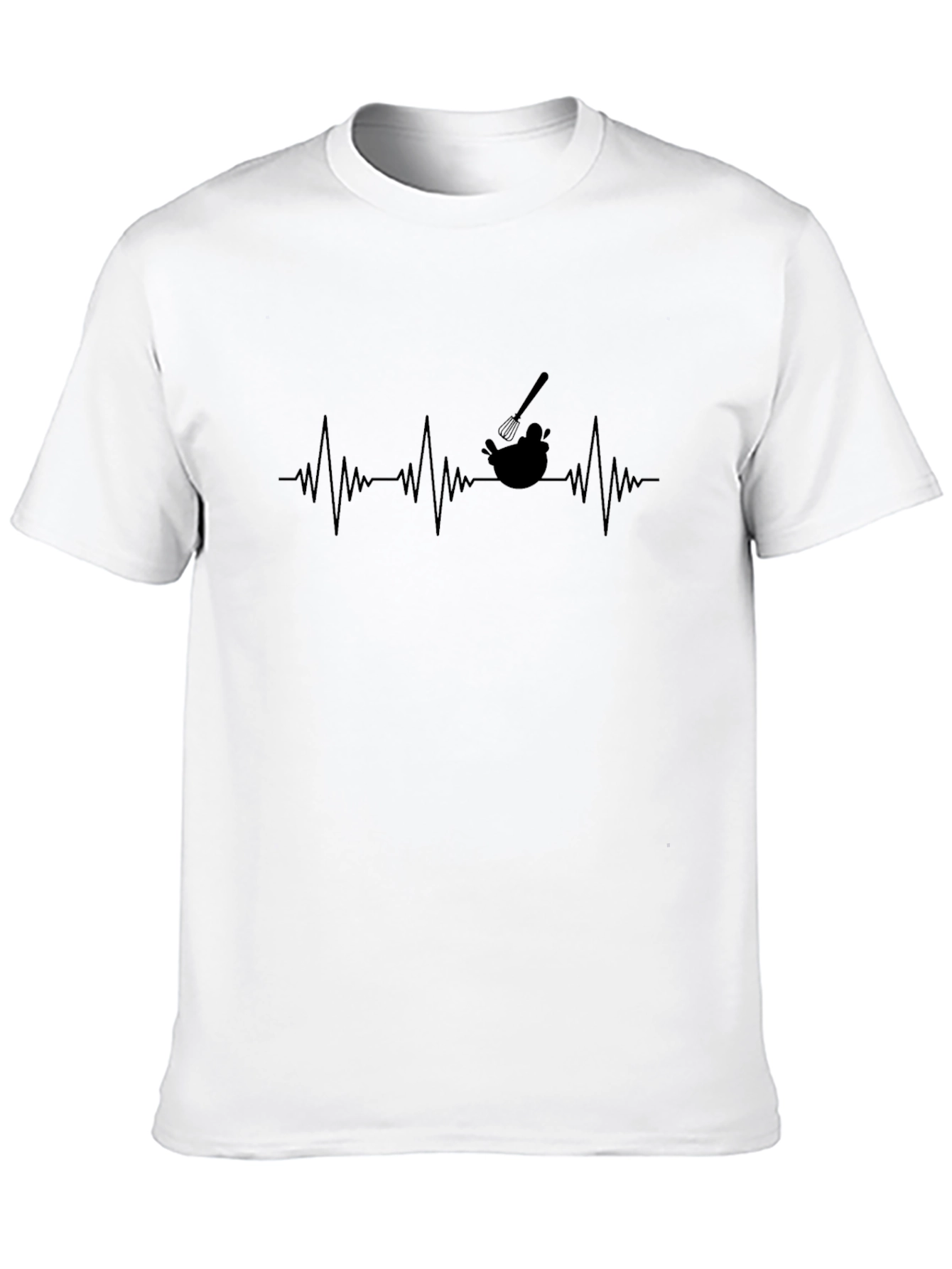 Chefs Heartbeat T-Shirt - Culinary Passion