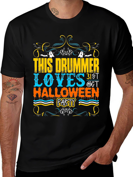 Drummer Halloween Party T-Shirt